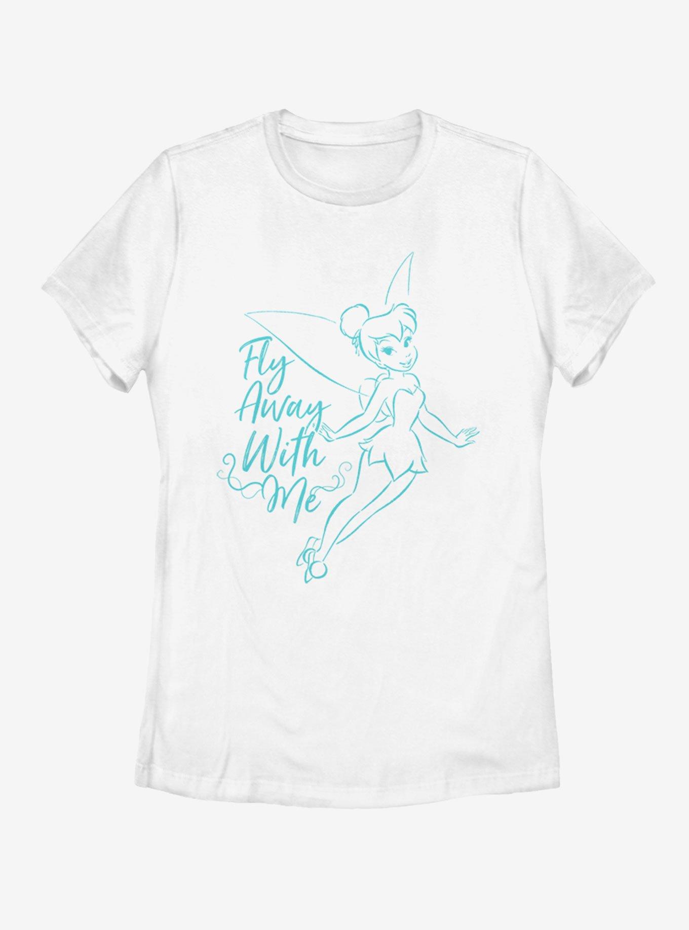 Disney Tinker Bell Fly Away With Me Womens T-Shirt, , hi-res