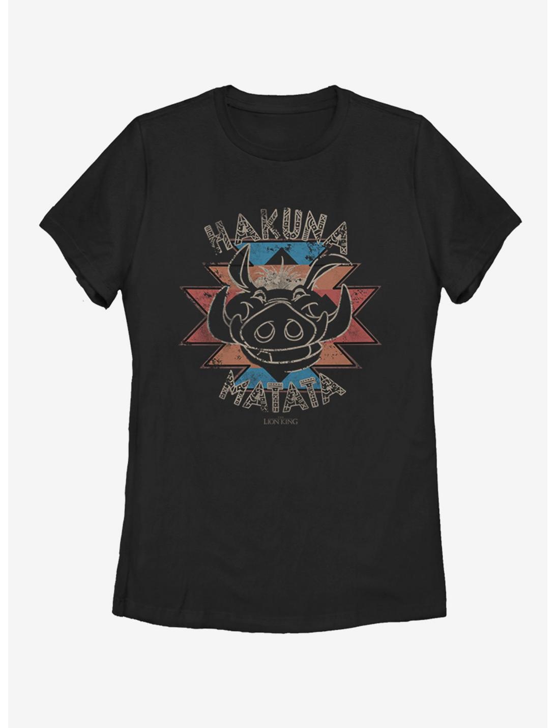 Disney The Lion King Hakuna Womens T-Shirt, BLACK, hi-res