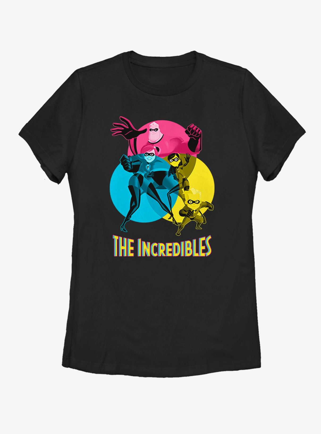 Disney Pixar The Incredibles Venn Womens T-Shirt, , hi-res