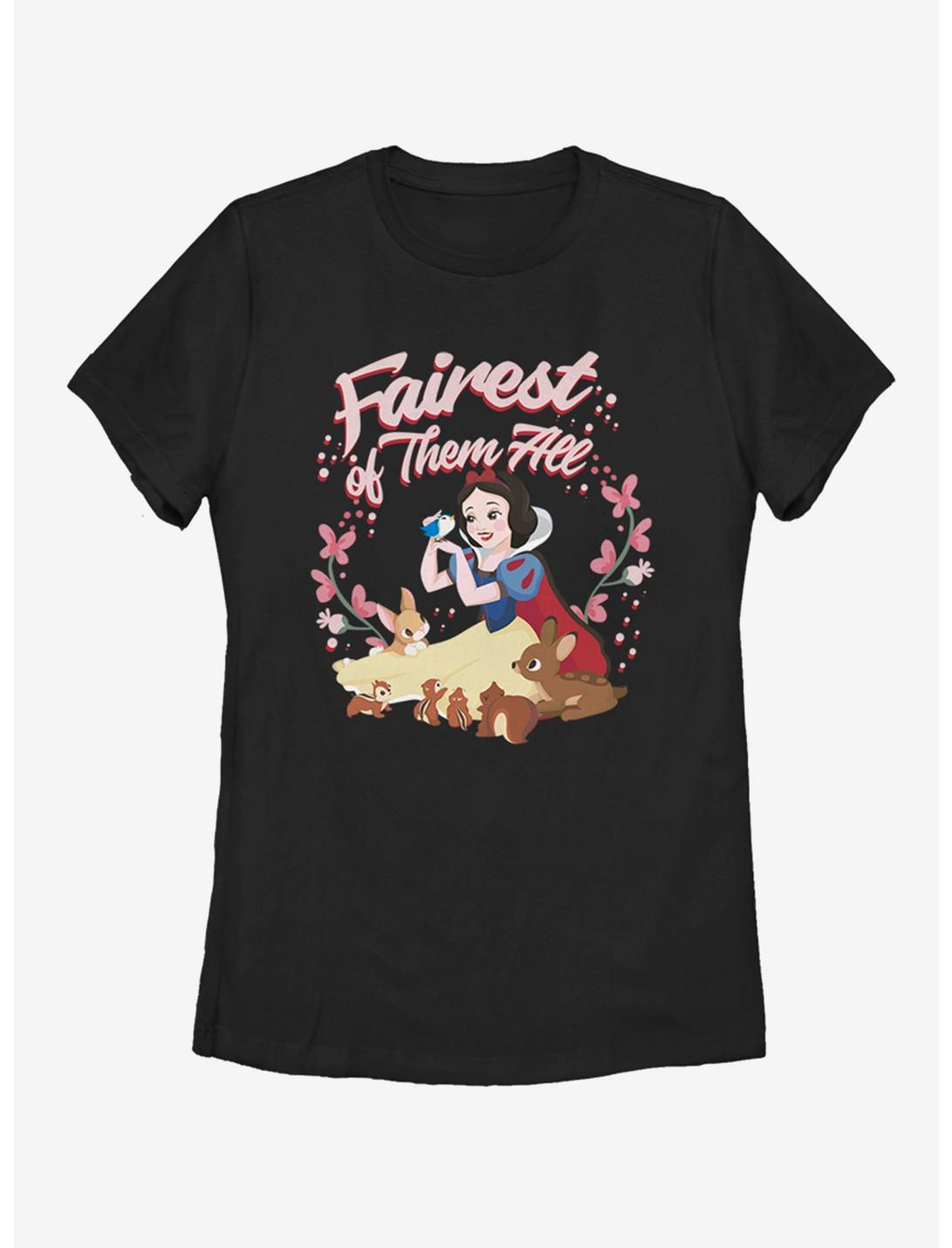 Disney Snow White Magical Love Womens T-Shirt, BLACK, hi-res