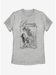 Disney Beauty and The Beast Beauty Books Womens T-Shirt, ATH HTR, hi-res
