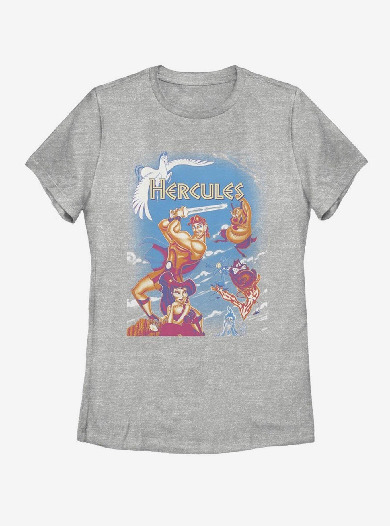 Disney Hercules Box Fade Womens T-Shirt, , hi-res