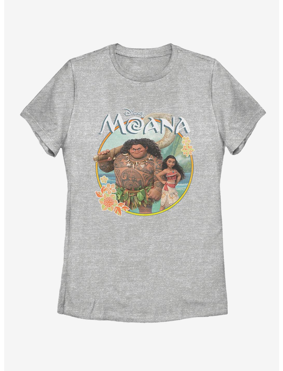 Disney Moana Womens T-Shirt, ATH HTR, hi-res