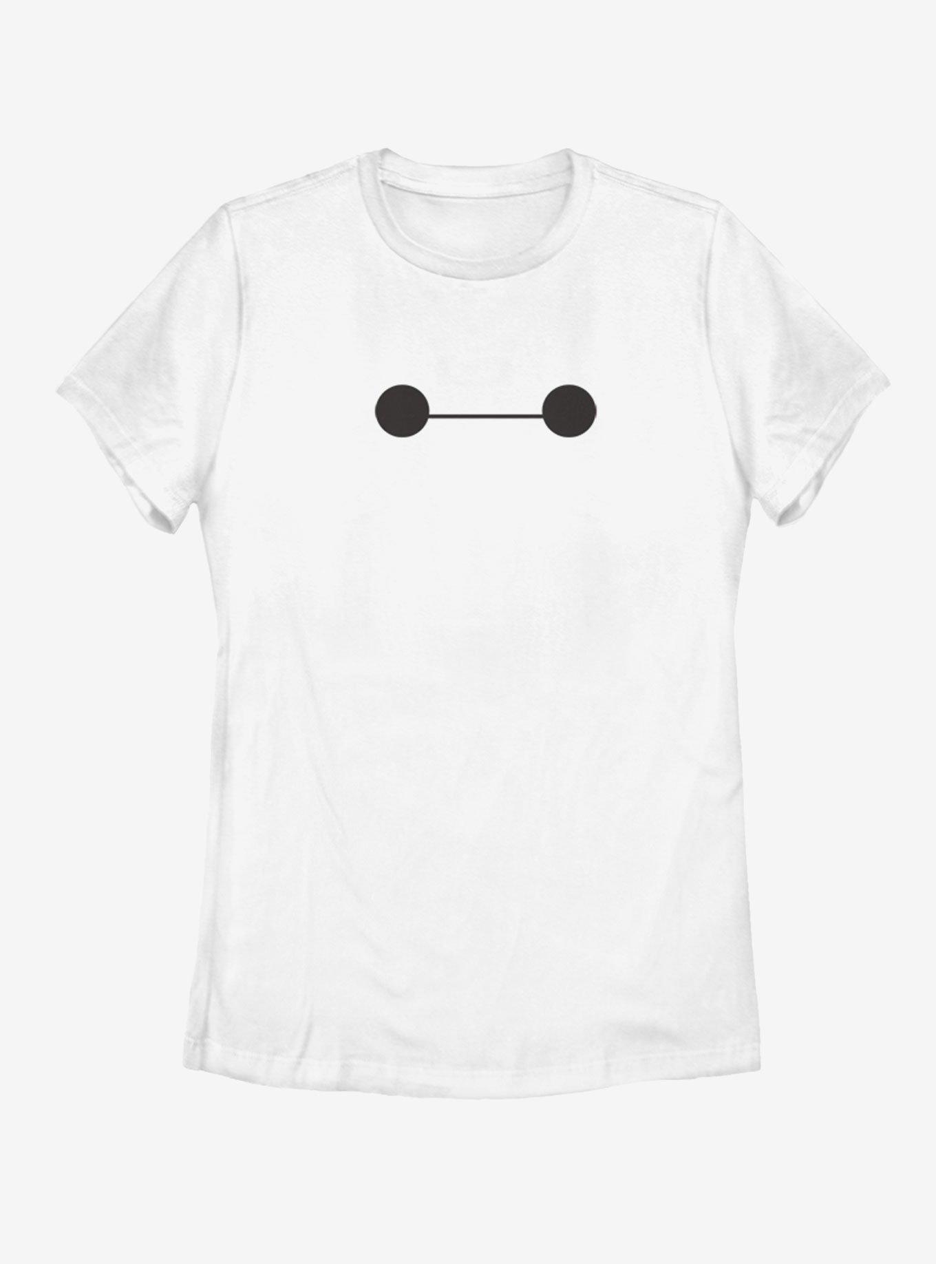 Disney Big Hero 6 Baymax Face Womens T-Shirt, WHITE, hi-res