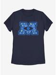 Disney Pixar Monsters Inc. Big M Womens T-Shirt, NAVY, hi-res