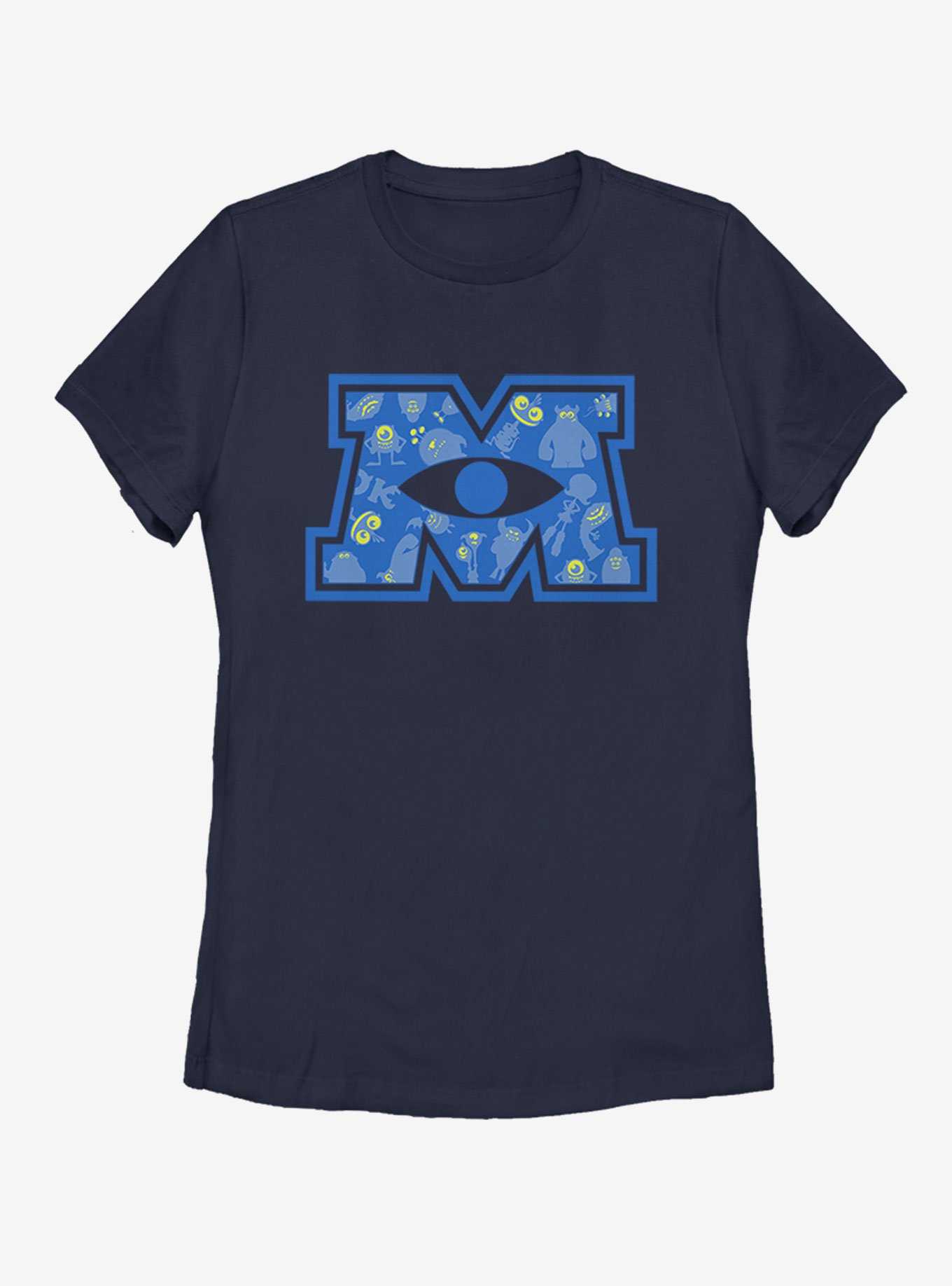 Disney Pixar Monsters Inc. Big M Womens T-Shirt, , hi-res