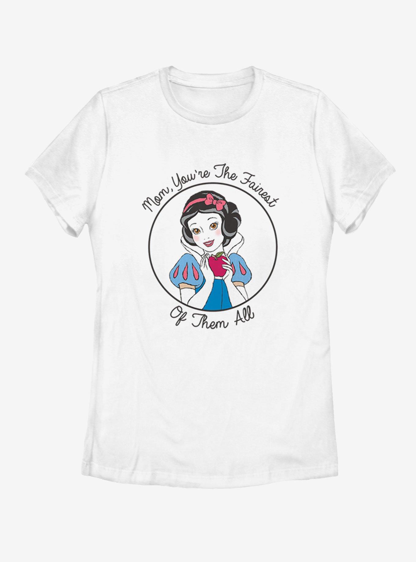 Disney Snow White Fairest Womens T-Shirt, WHITE, hi-res