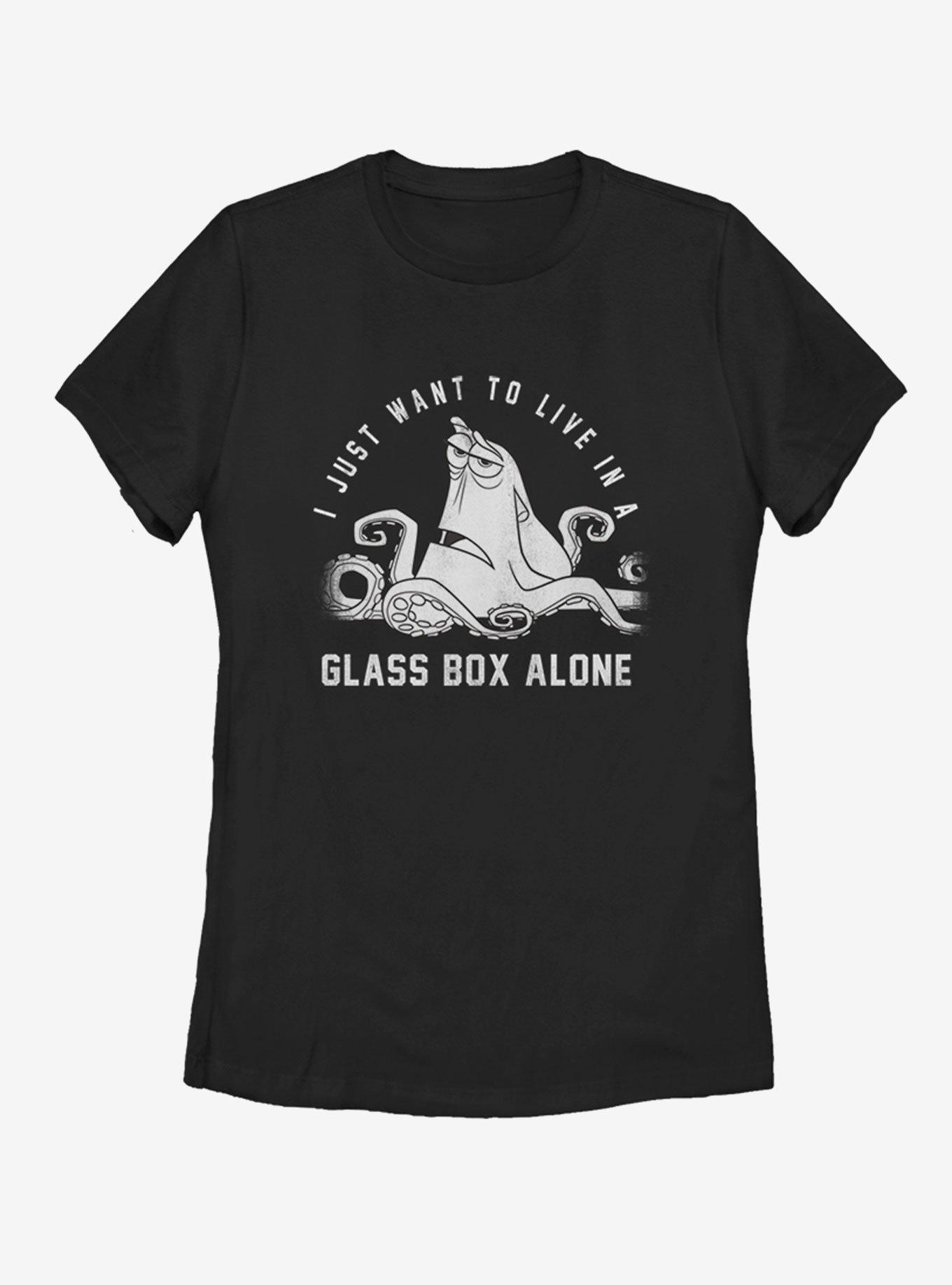 Disney Pixar Finding Dory Glass Box Womens T-Shirt, BLACK, hi-res