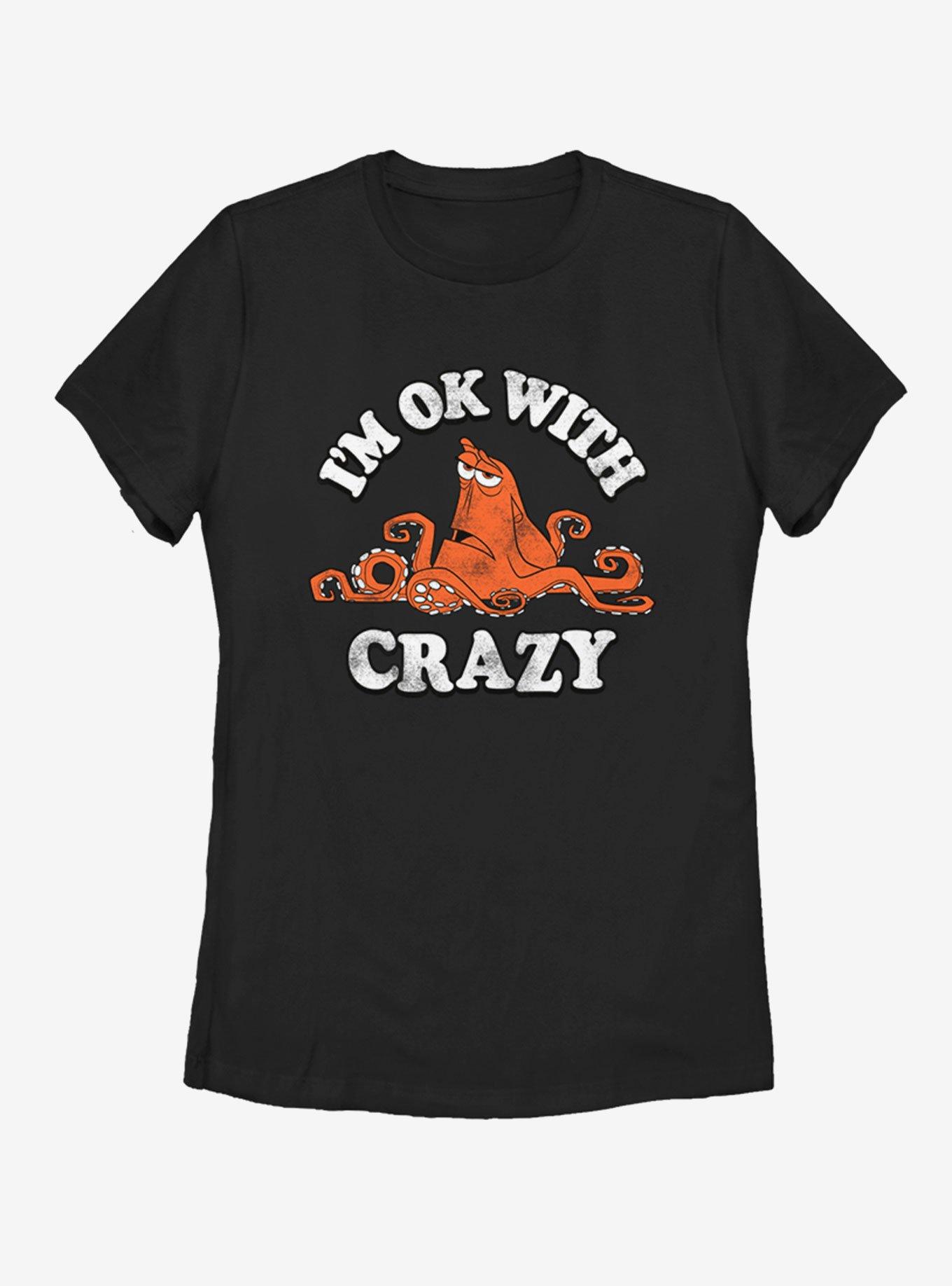 Disney Pixar Finding Dory Ok With Crazy Womens T-Shirt, , hi-res