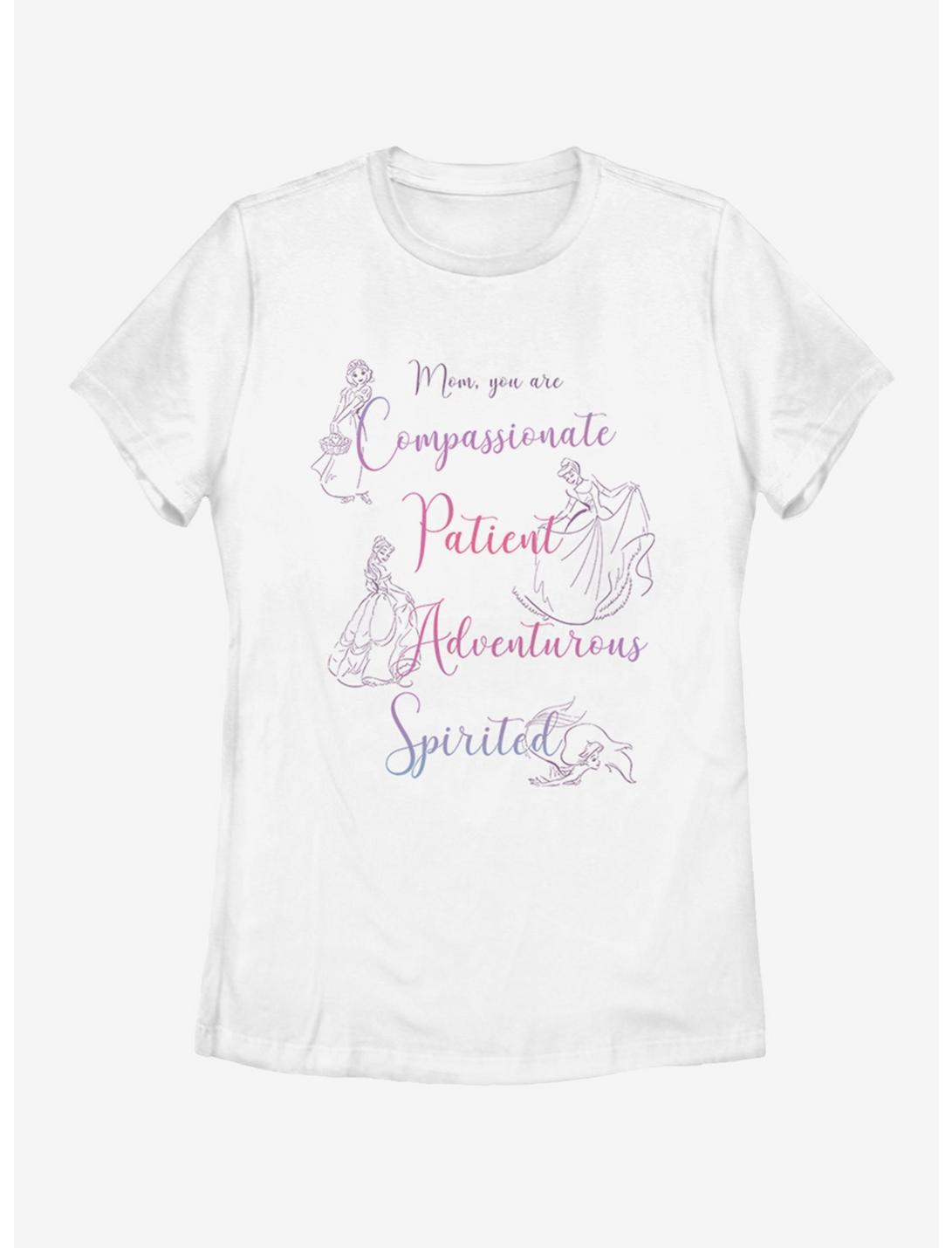 Disney Princess Mom Womens T-Shirt, WHITE, hi-res