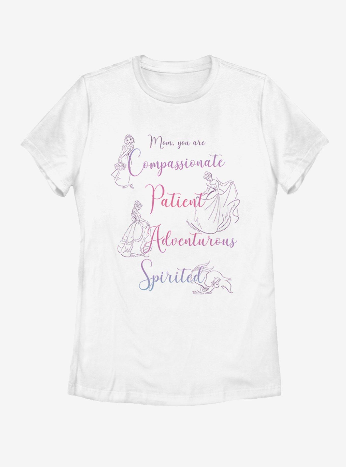 Disney Princess Mom Womens T-Shirt, WHITE, hi-res