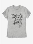 Disney Beauty and The Beast Beauty Is Found Within Womens T-Shirt, ATH HTR, hi-res