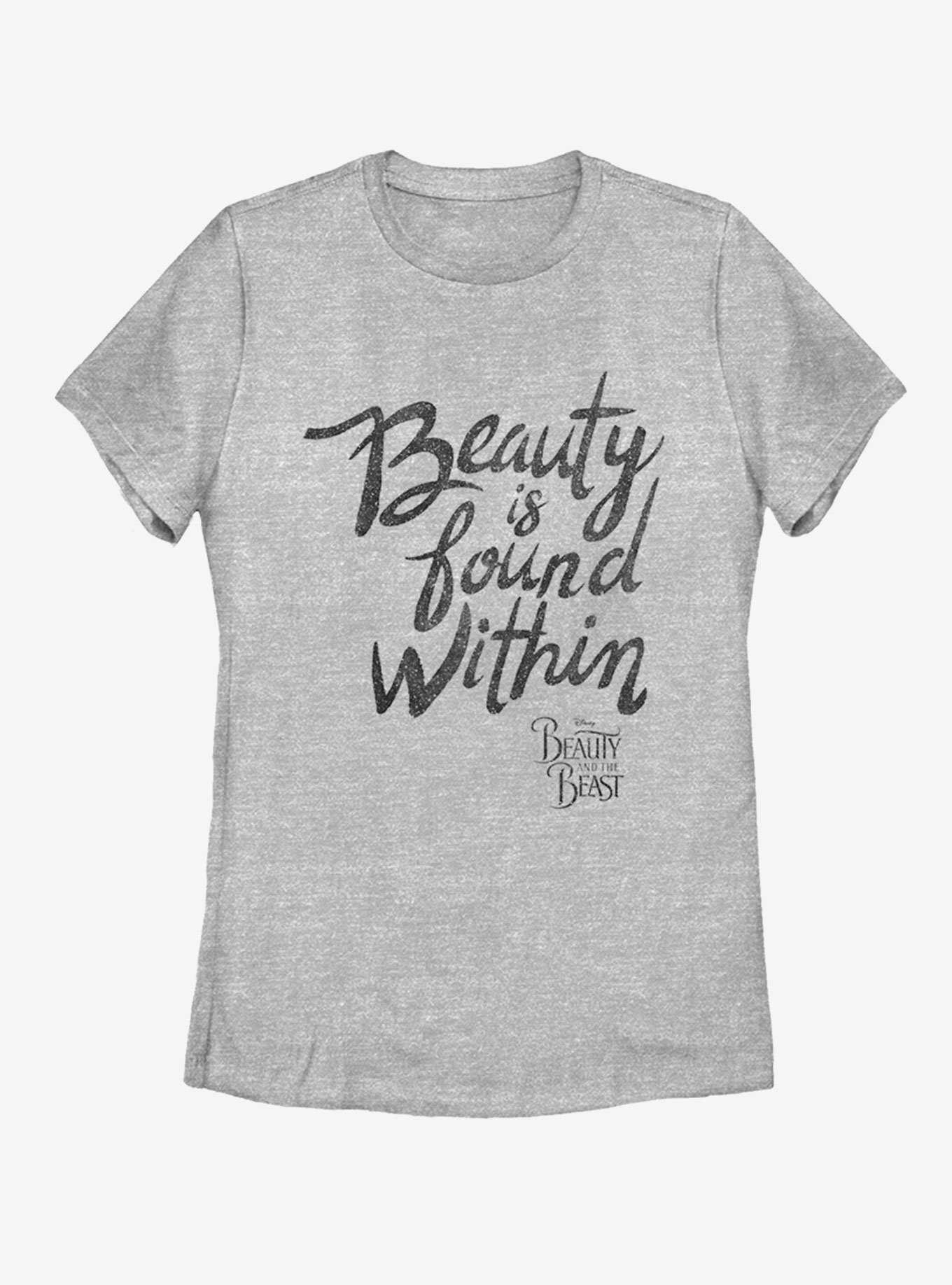 Disney Beauty and The Beast Beauty Is Found Within Womens T-Shirt, , hi-res