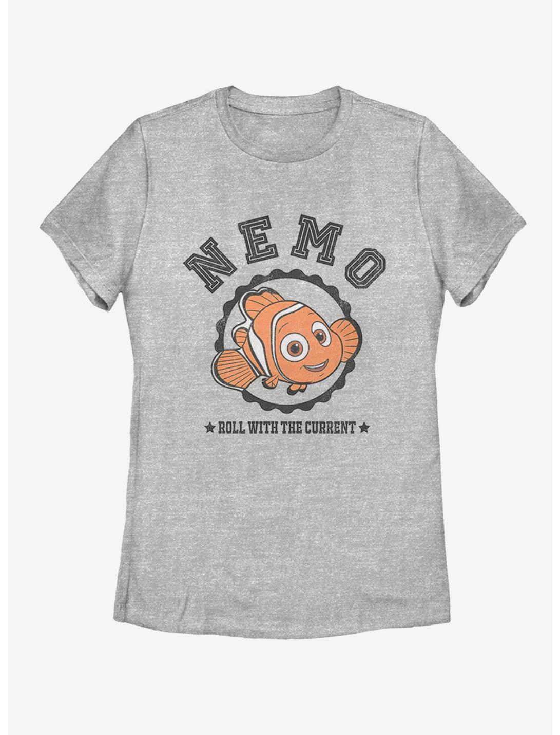 Disney Pixar Finding Nemo Varsity Womens T-Shirt, ATH HTR, hi-res