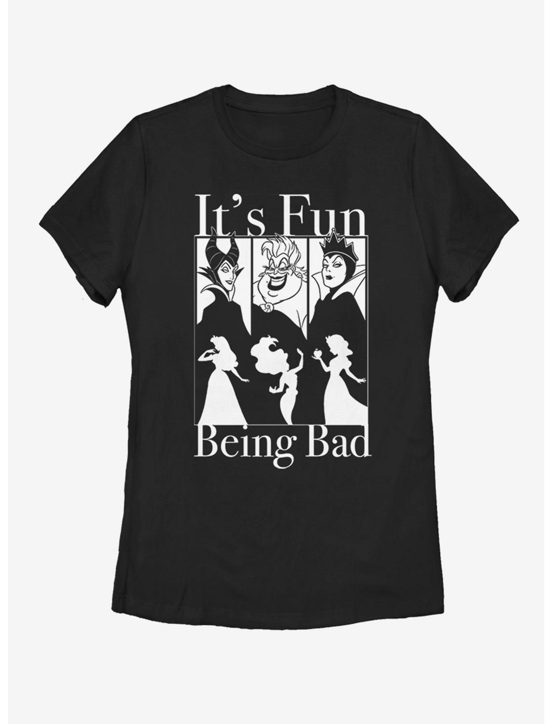 Disney VillainsBad Fun Womens T-Shirt, BLACK, hi-res