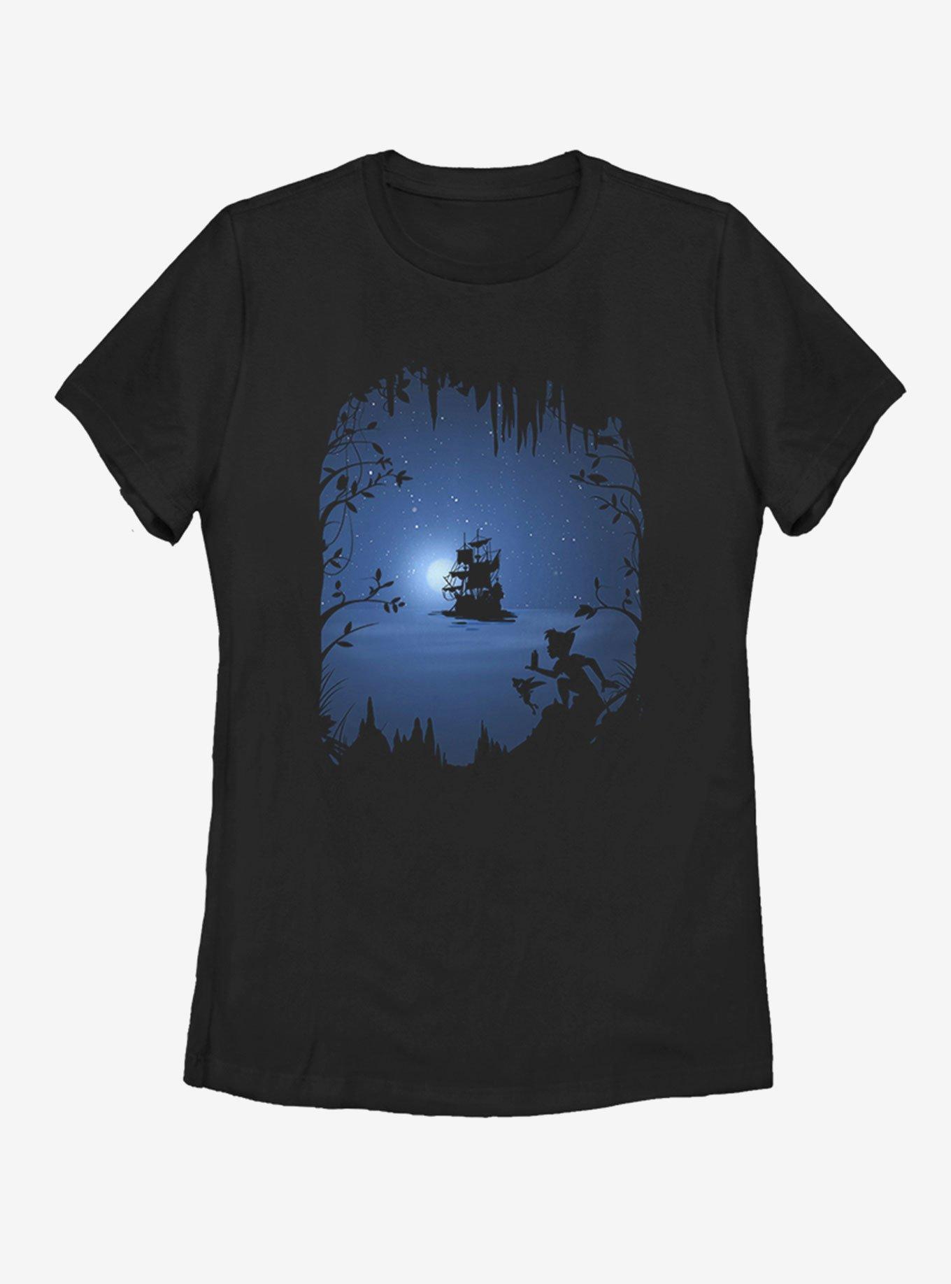 Disney Peter Pan Midnight Boat Womens T-Shirt, , hi-res