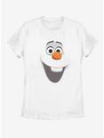 Disney Frozen Olaf Face Womens T-Shirt, WHITE, hi-res