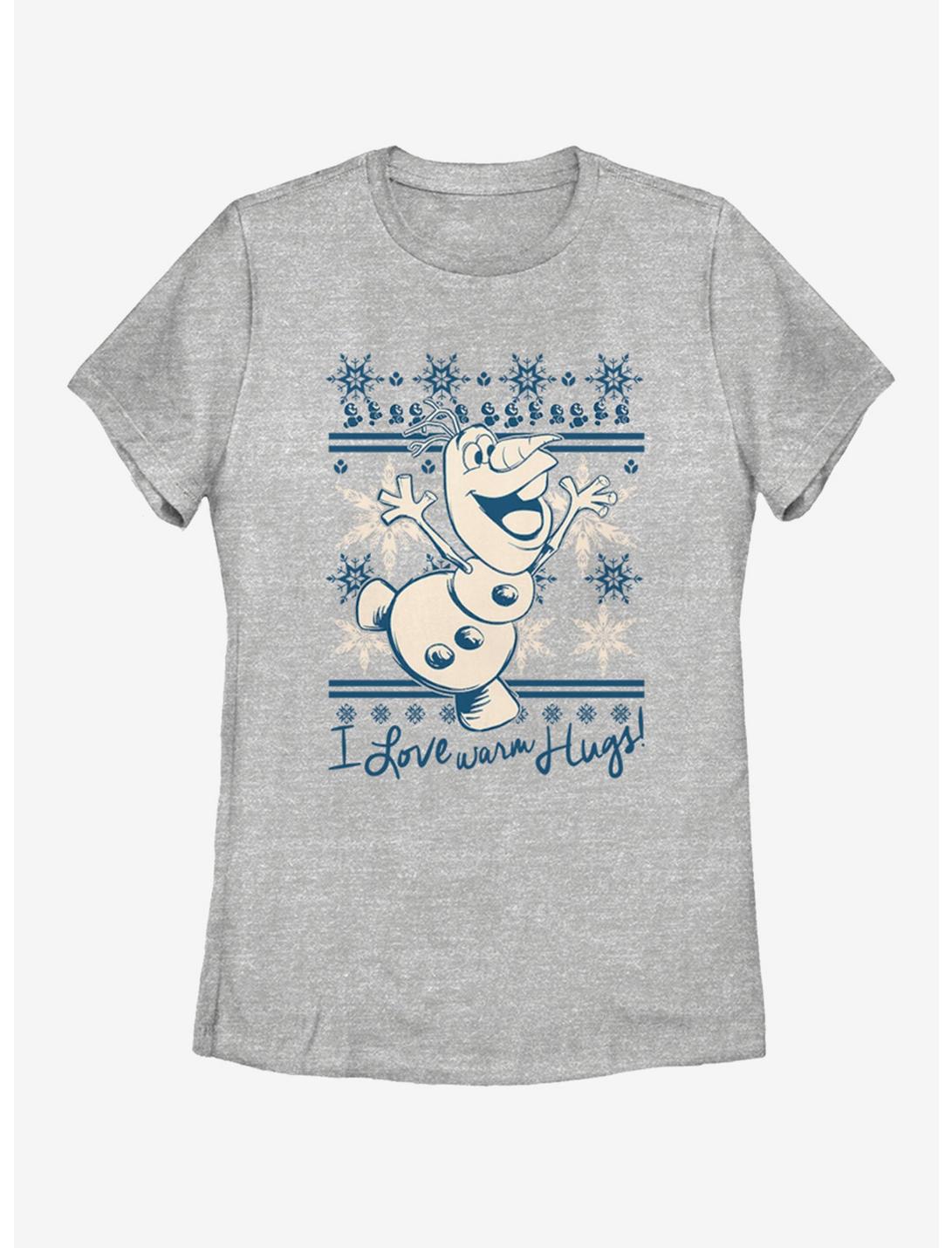 Disney Frozen Hooray Snow Womens T-Shirt, ATH HTR, hi-res