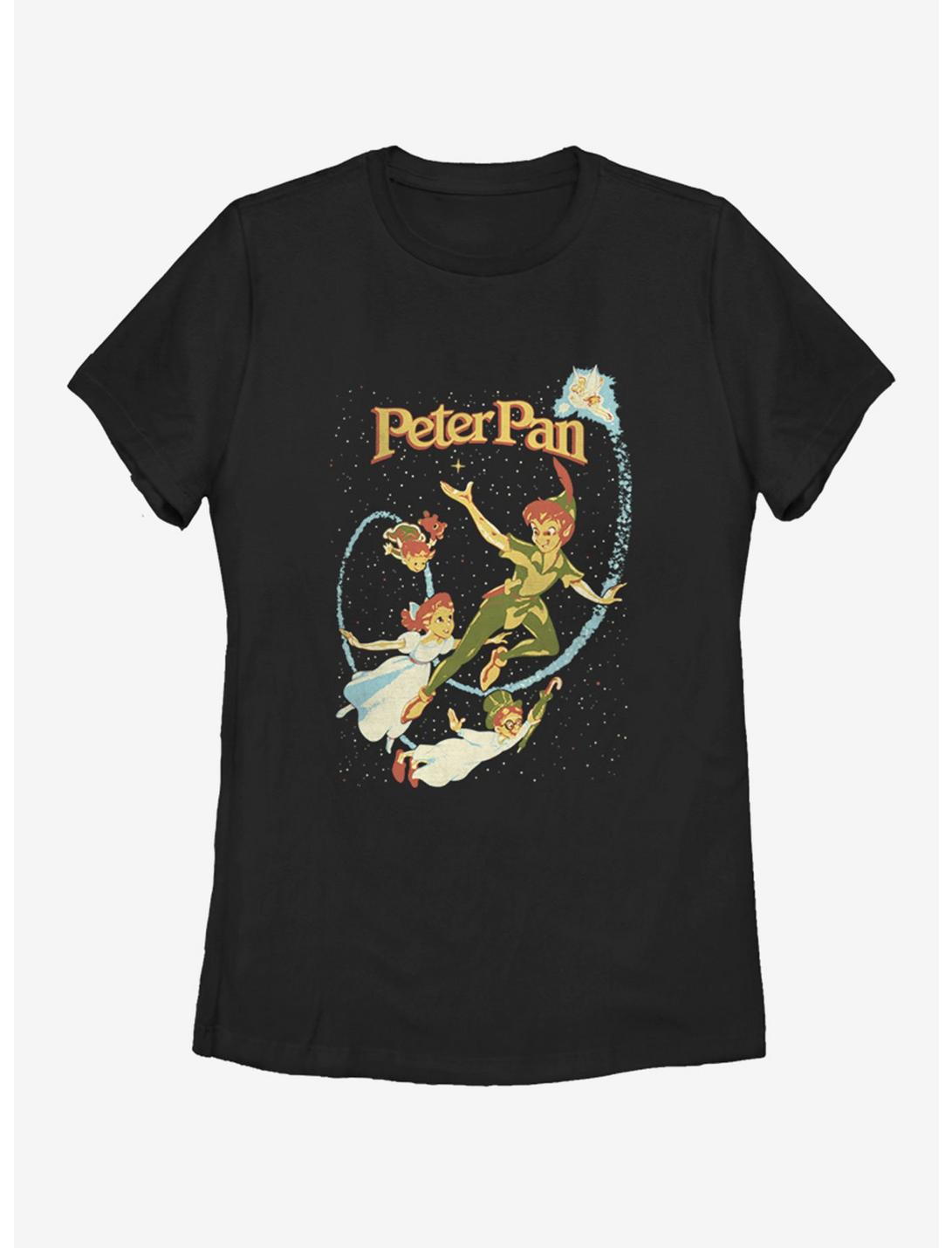 Disney Peter Pan Fly By Night Womens T-Shirt, BLACK, hi-res
