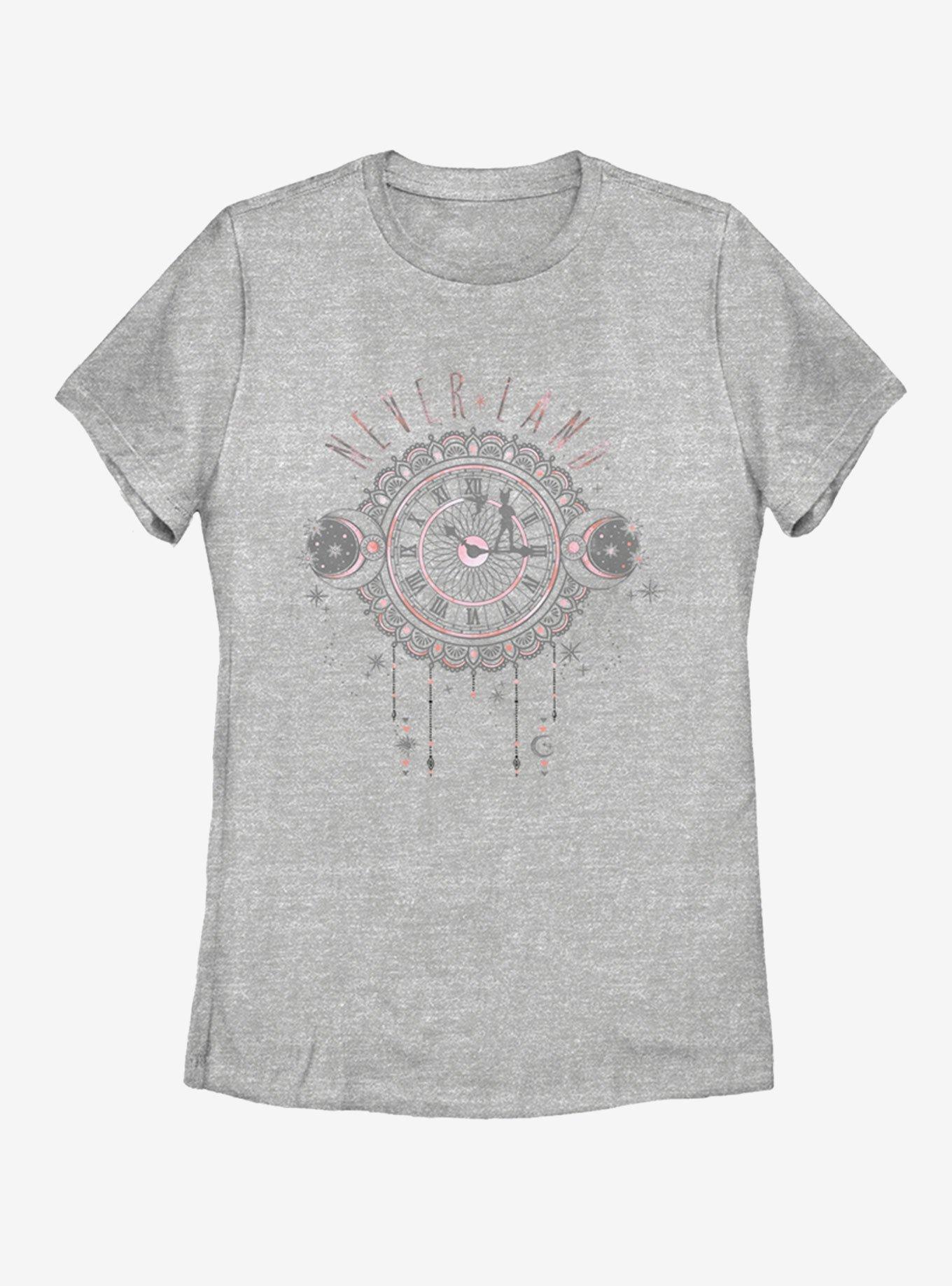 Disney Peter Pan Boho Clock Womens T-Shirt, , hi-res