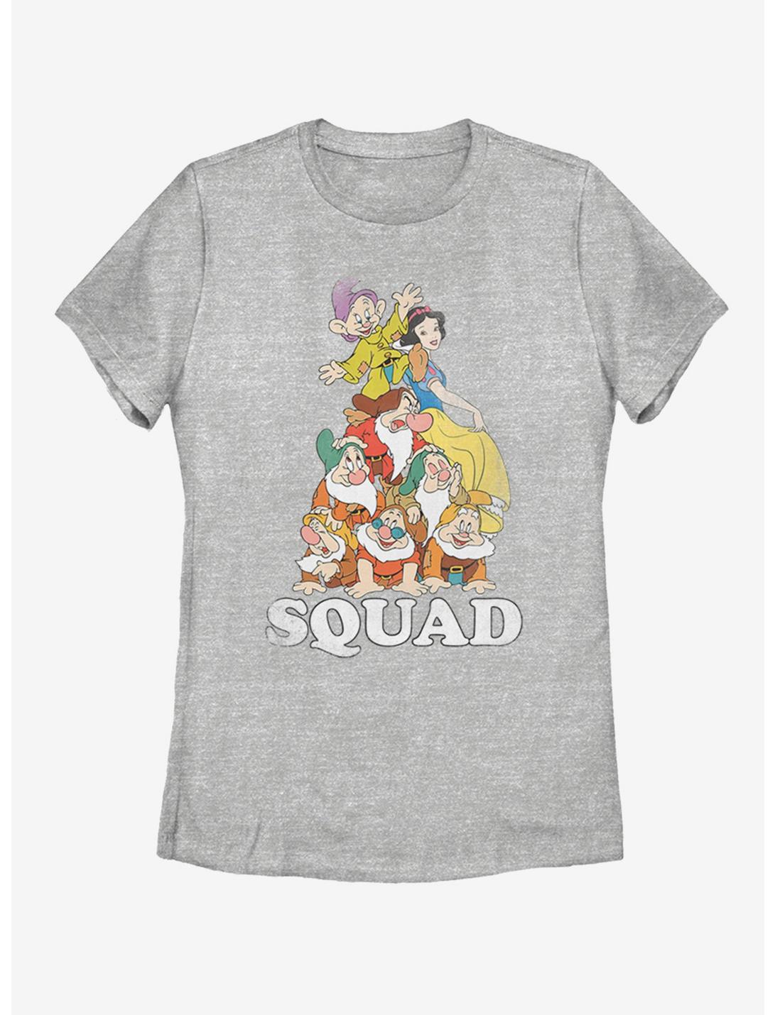 Disney Snow White Squad Dwarfs Womens T-Shirt, ATH HTR, hi-res