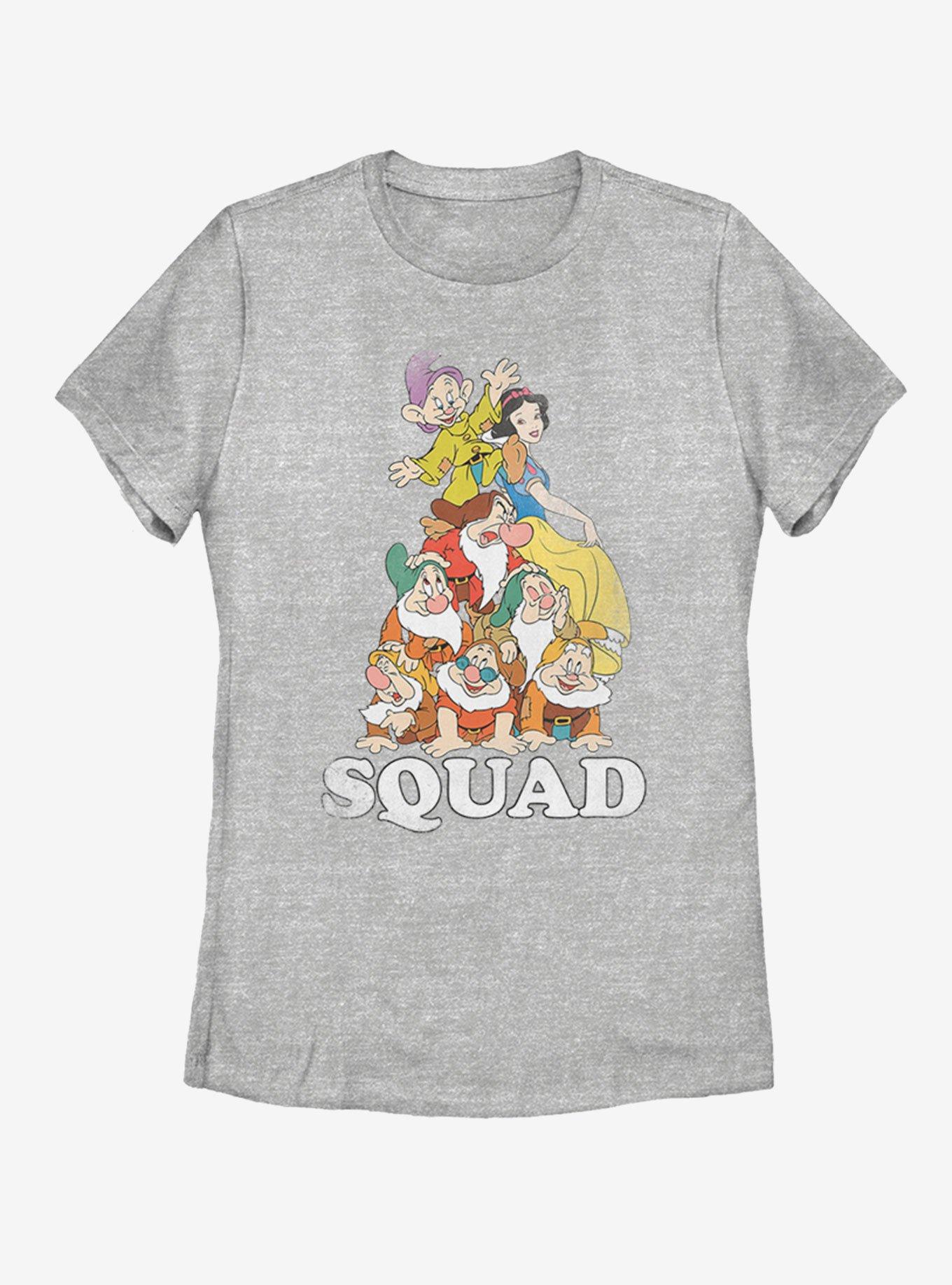 Disney Snow White Squad Dwarfs Womens T-Shirt, , hi-res