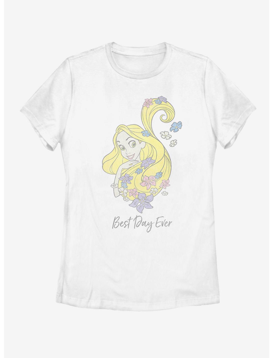 Disney Tangled Best Day Ever Womens T-Shirt, WHITE, hi-res