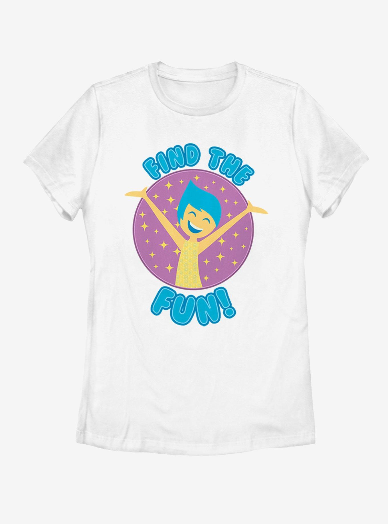 Disney Pixar Inside Out Fun Find Womens T-Shirt, WHITE, hi-res