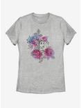 Disney Beauty and The Beast Belle Roses Triangle Womens T-Shirt, ATH HTR, hi-res