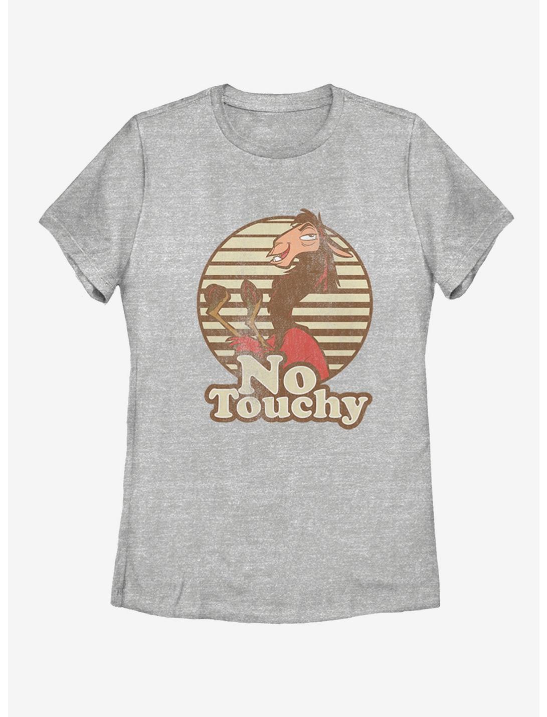 Disney The Emperor's New Groove No Touchy Womens T-Shirt, ATH HTR, hi-res