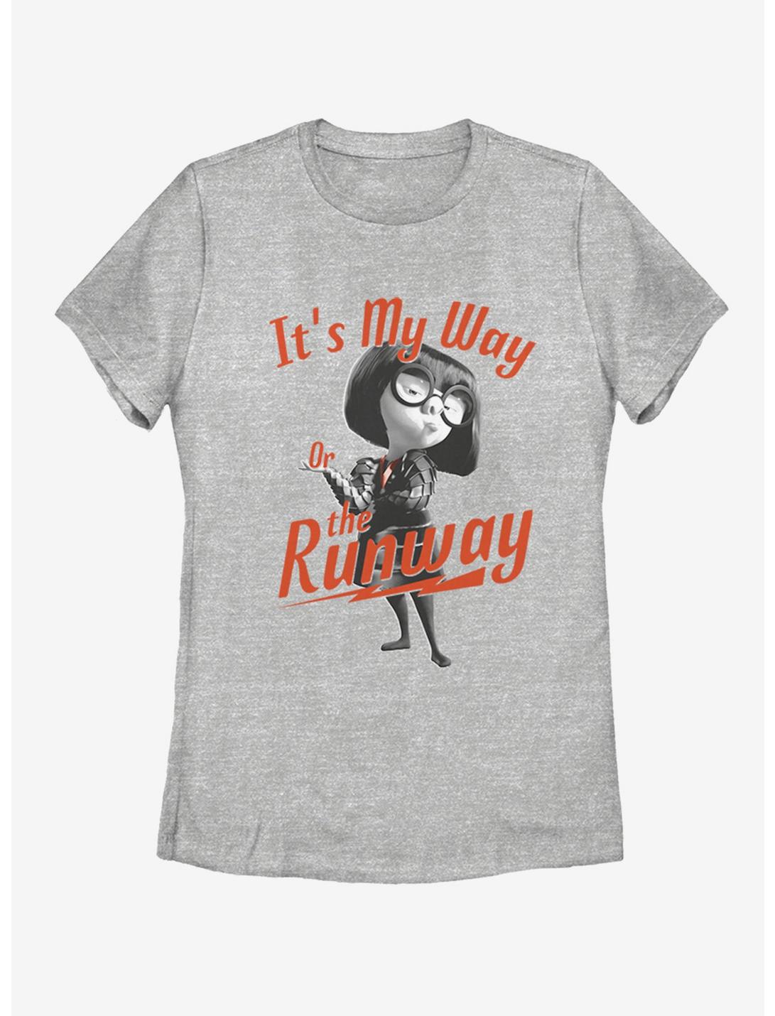 Disney Pixar The Incredibles Runway Womens T-Shirt, ATH HTR, hi-res