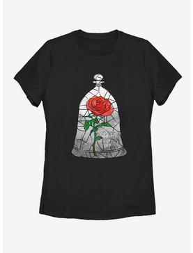 Disney Beauty and The Beast Glass Rose Womens T-Shirt, , hi-res