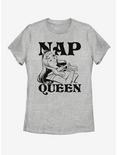Disney Sleeping Beauty Aurora Nap Queen Womens T-Shirt, ATH HTR, hi-res