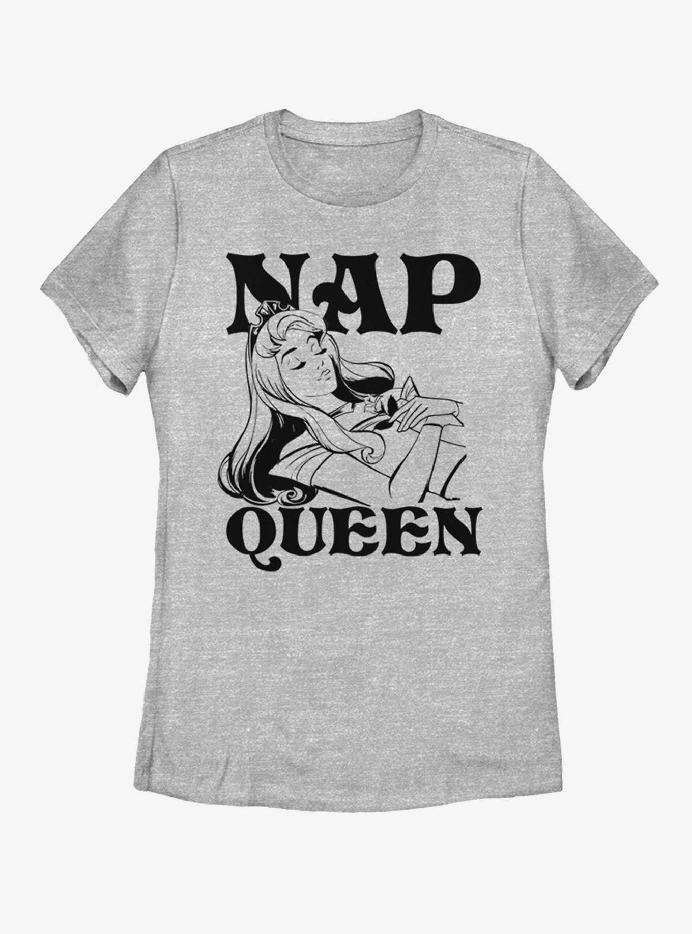 Disney Sleeping Beauty Aurora Nap Queen Womens T-Shirt, , hi-res