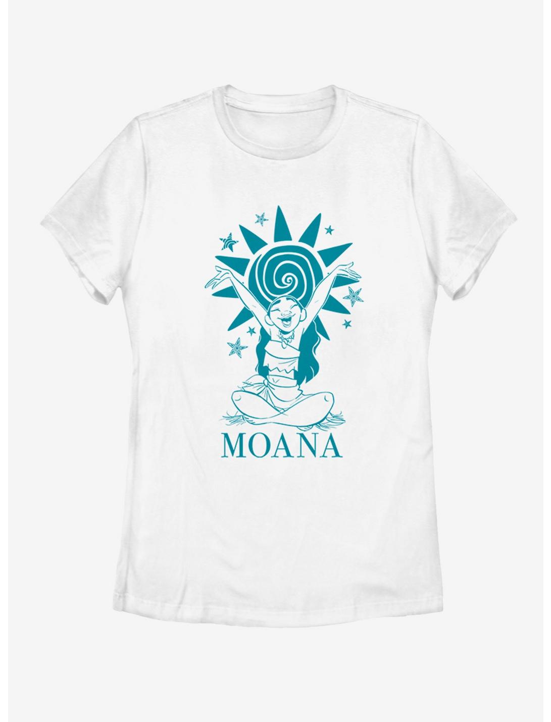 Disney Moana Stars Womens T-Shirt, WHITE, hi-res