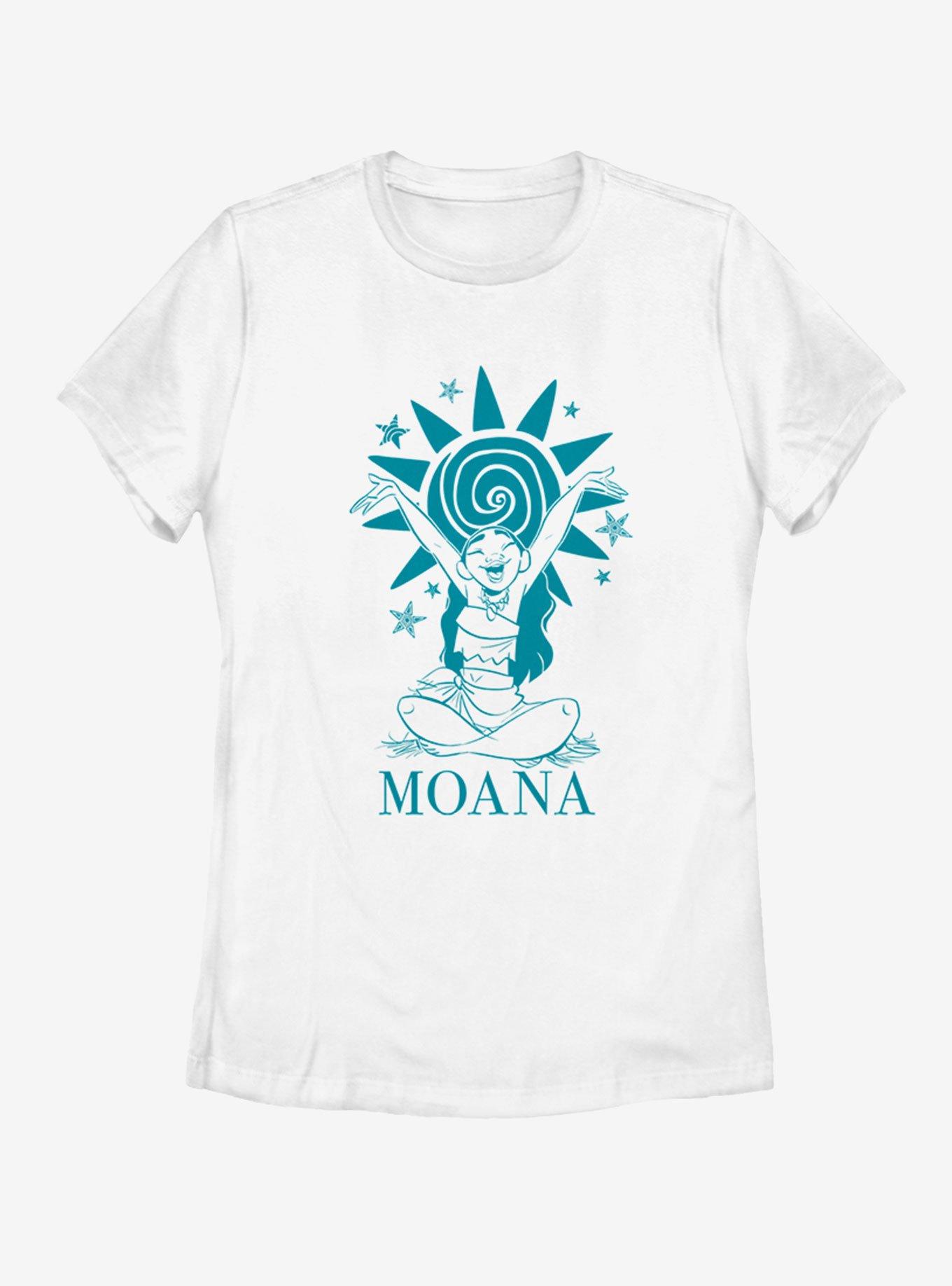 Disney Moana Stars Womens T-Shirt, WHITE, hi-res