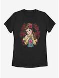 Disney Beauty and The Beast Rose Bell Womens T-Shirt, BLACK, hi-res