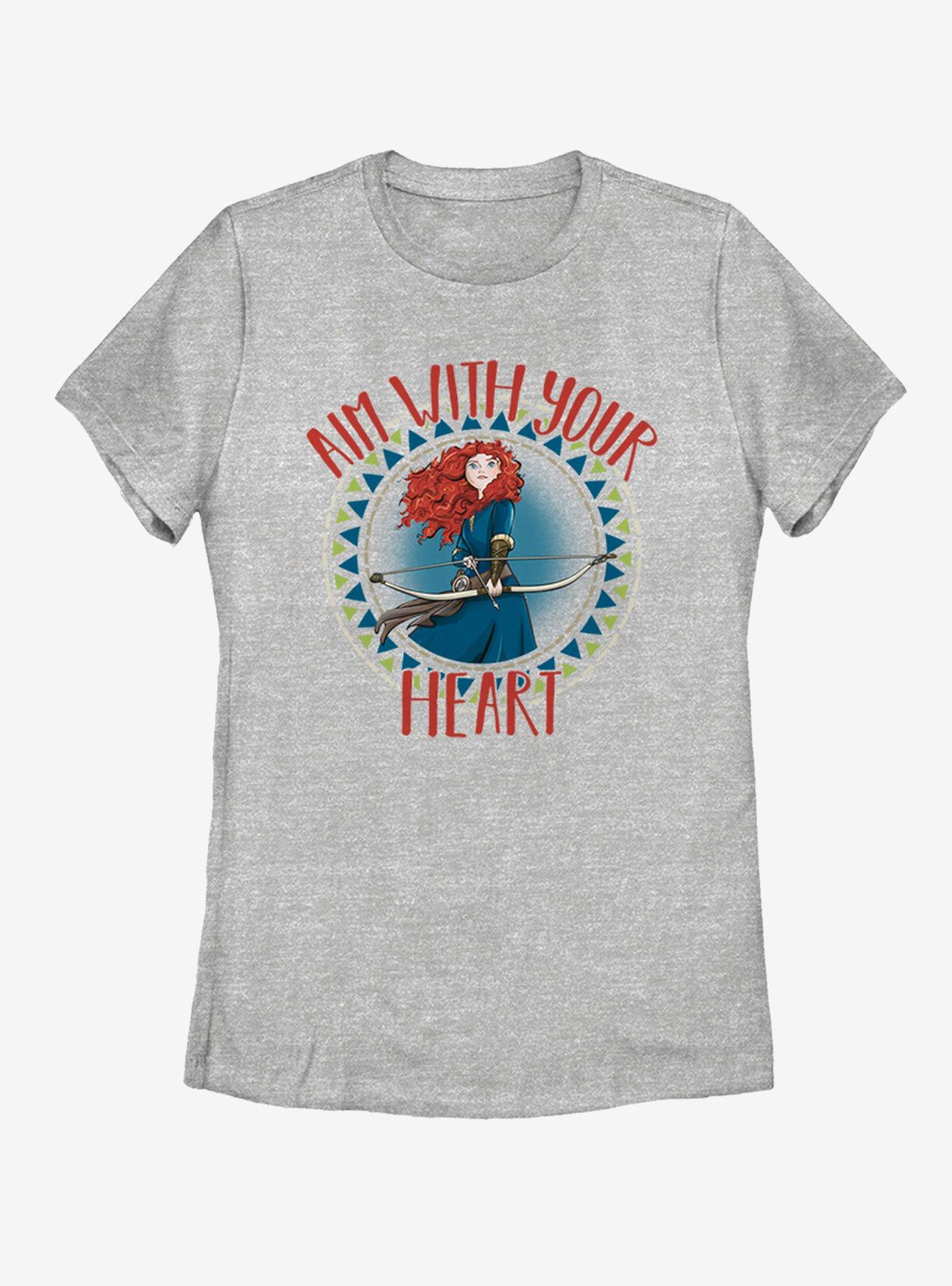 Disney Brave Aim With Heart Womens T-Shirt, , hi-res