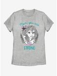 Disney The Little Mermaid Strong Mom Womens T-Shirt, ATH HTR, hi-res