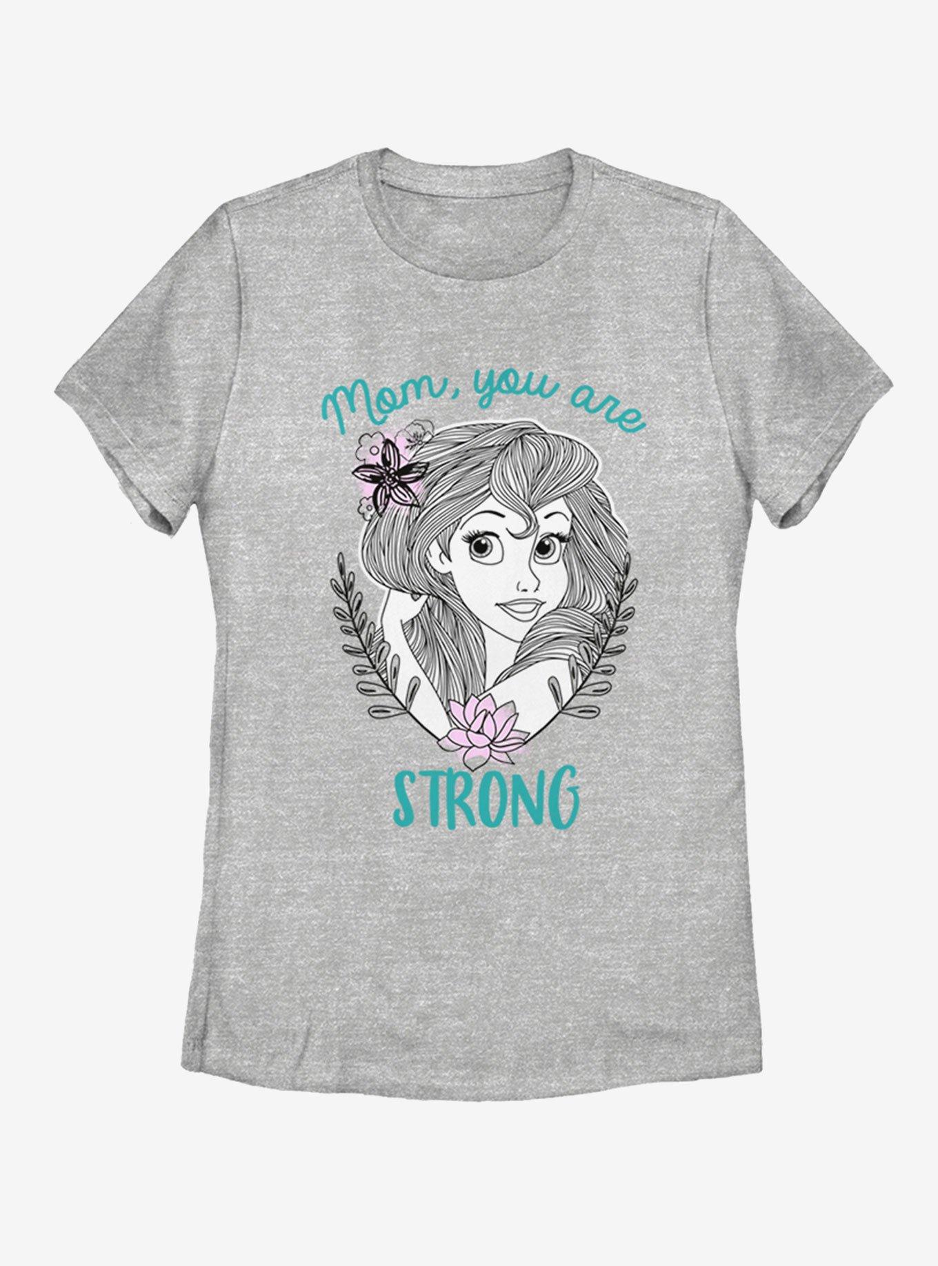 Disney The Little Mermaid Strong Mom Womens T-Shirt, , hi-res