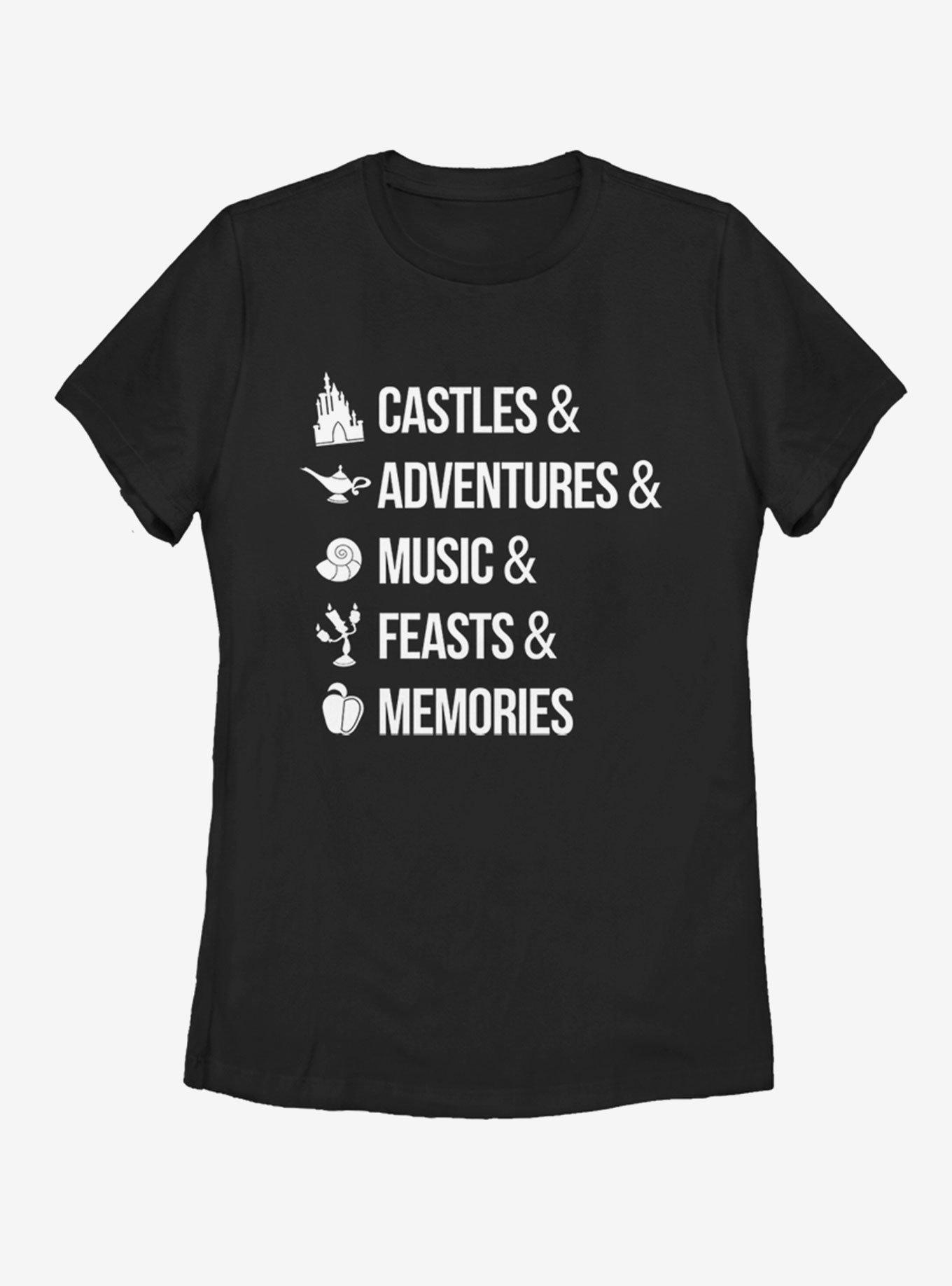 Disney Just Disney Things Womens T-Shirt, BLACK, hi-res