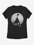 Disney the Good Dinosaur Moon Dino Womens T-Shirt, BLACK, hi-res