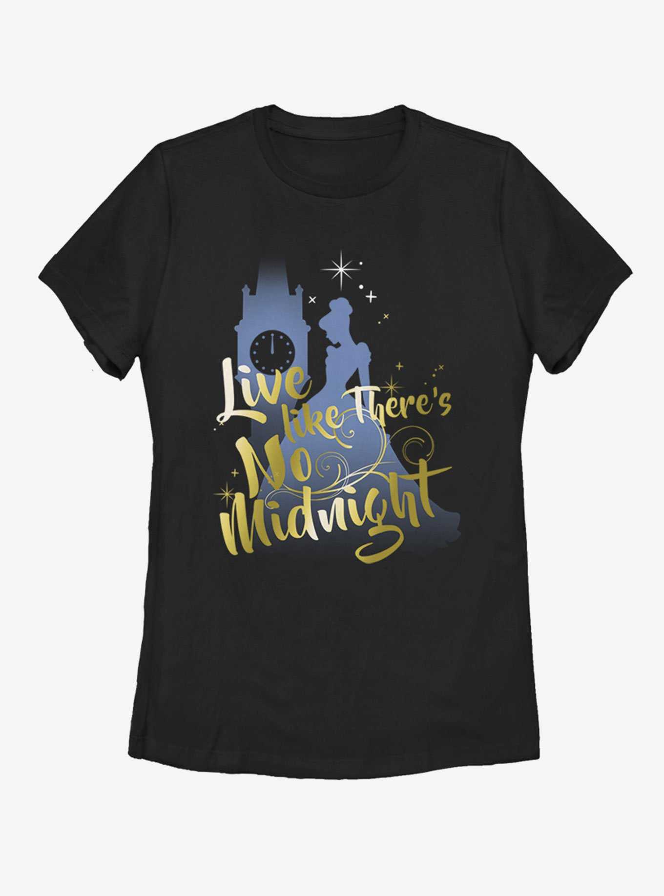 Disney Cinderella No Midnight Womens T-Shirt, , hi-res