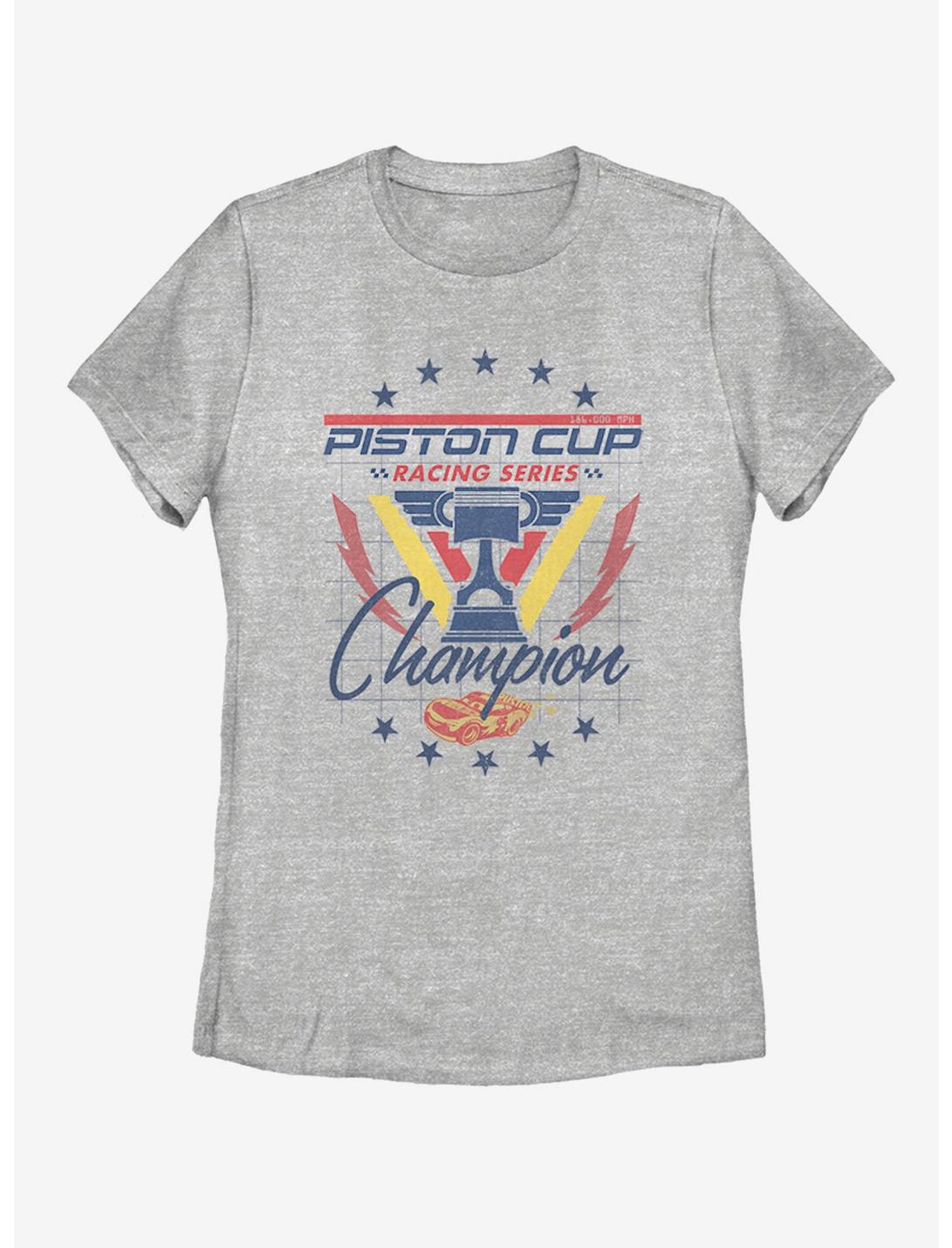 Disney Cars Piston Champ Womens T-Shirt, ATH HTR, hi-res