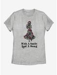 Disney Snow White Patiently Waiting Womens T-Shirt, ATH HTR, hi-res