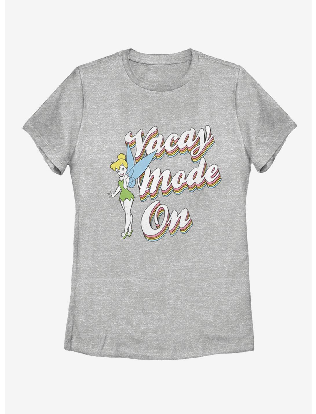 Disney Tinker Bell Vacay Mode On Womens T-Shirt, ATH HTR, hi-res