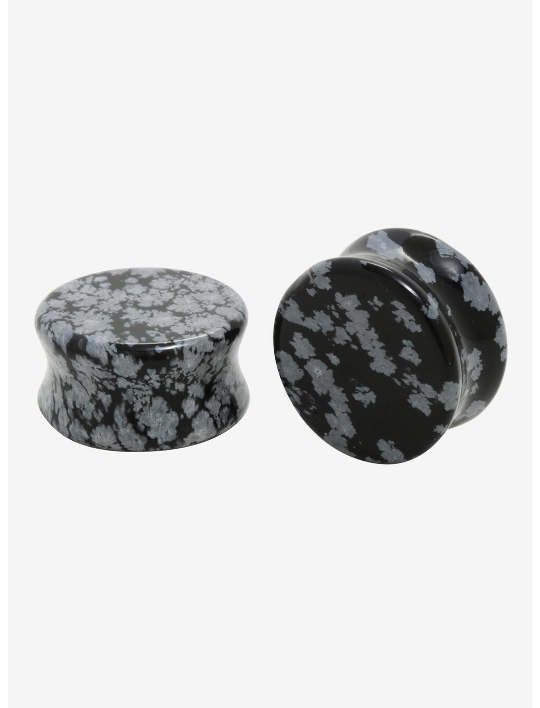 Stone Obsidian Snowflake Plug 2 Pack, MULTI, hi-res