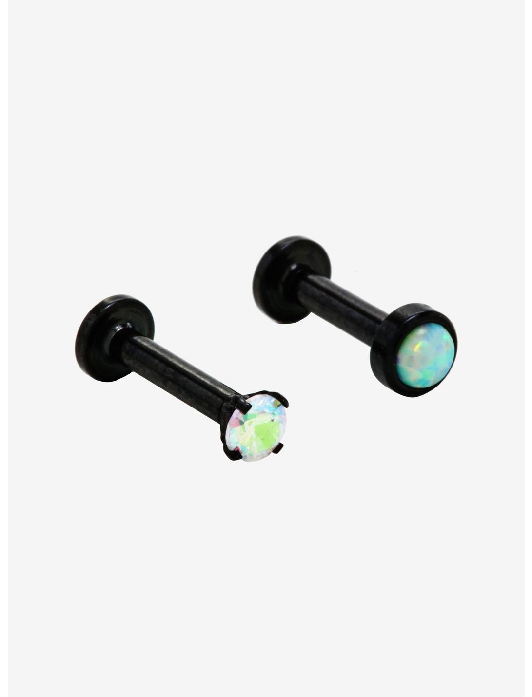 Steel Opal & Rainbow Labret 2 Pack, MULTI, hi-res