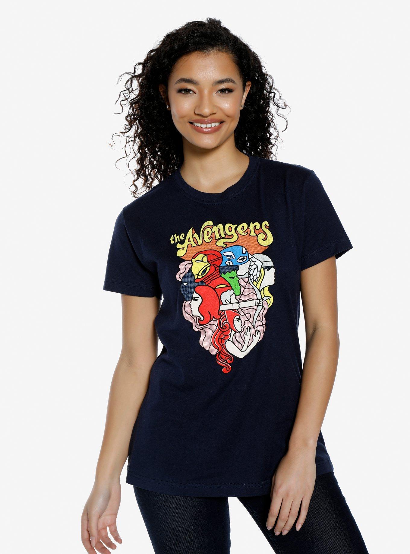 Marvel Avengers Doing Squad Things Womens T-Shirt, MULTI, hi-res