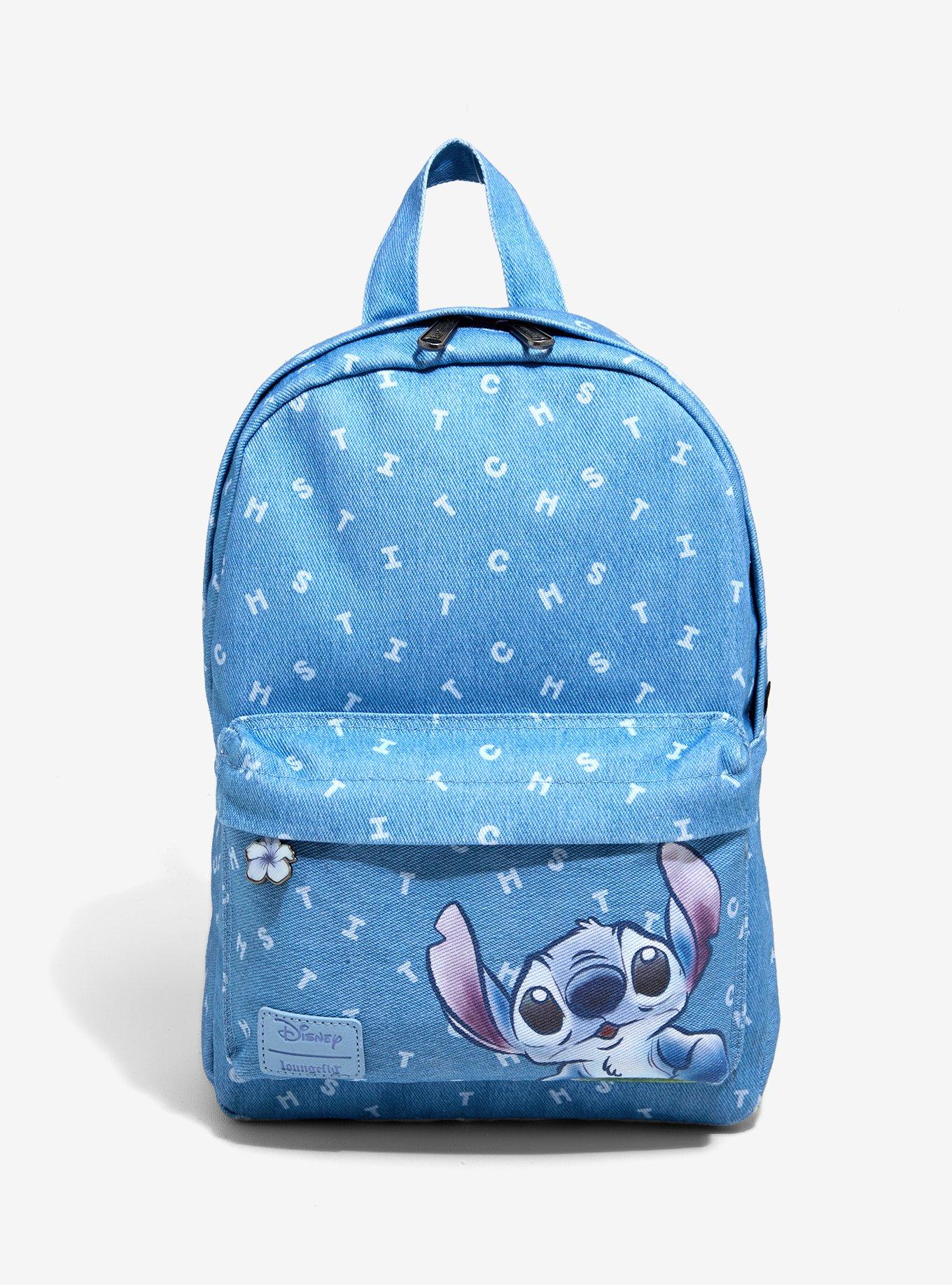 Loungefly Mickey Mouse Denim Backpack